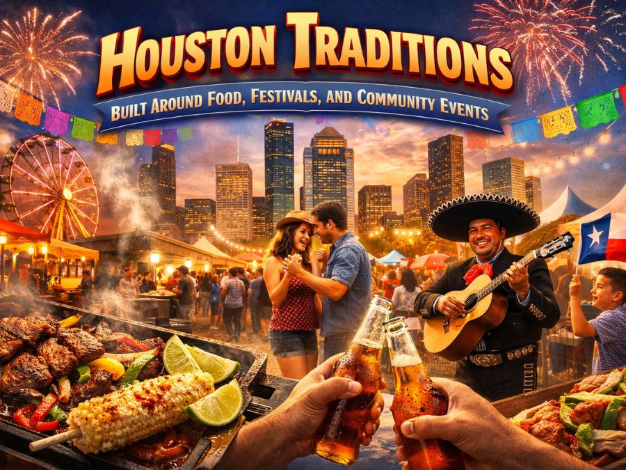 Houston Traditions Built Around Food, Festivals, and Community Events